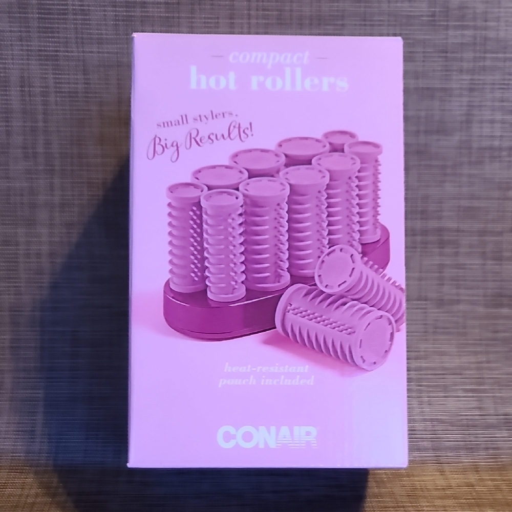 Conair Compact Hot Rollers - Pink